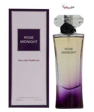 عطر ادکلن زنانه فراگرنس ورد رز میدنایت ROSE MIDNIGHT حجم 80 میلی لیتر