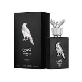 عطر ادکلن شاهین سیلور نقره ای مشکی لطافه